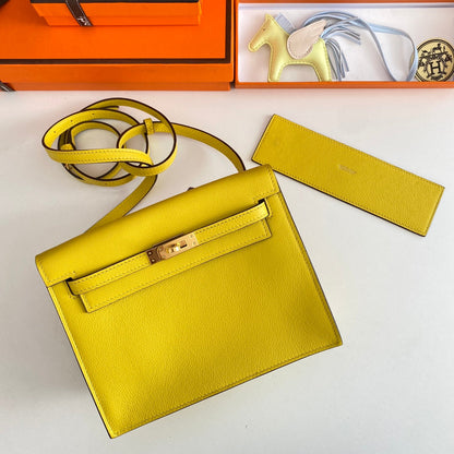 Kelly Danse II 22cm Amarillo Evercolor Cuero Ghw
