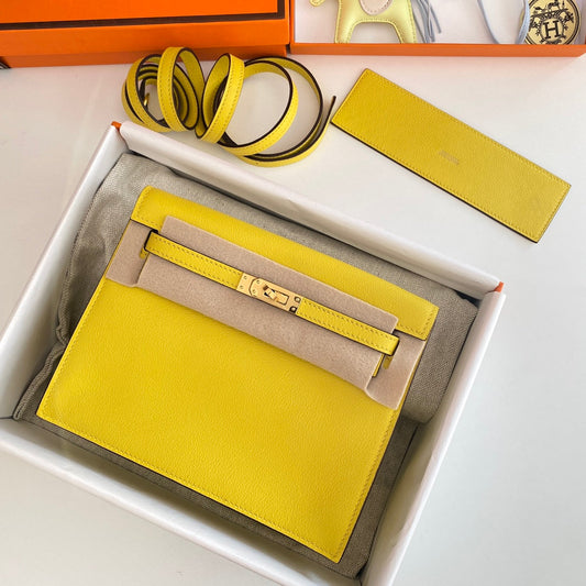 Kelly Danse II 22cm Amarillo Evercolor Cuero Ghw