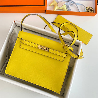 Kelly Danse II 22cm Amarillo Evercolor Cuero Ghw