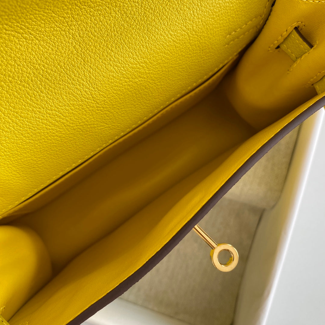 Kelly Danse II 22cm Amarillo Evercolor Cuero Ghw