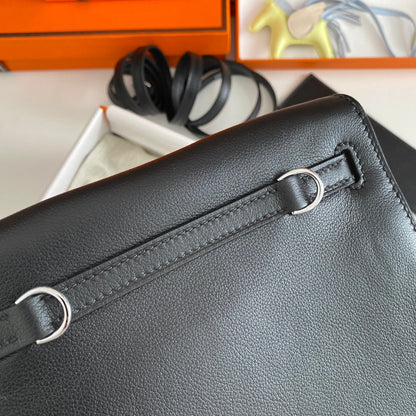 Kelly Danse II 22cm Negro Evercolor Cuero Shw