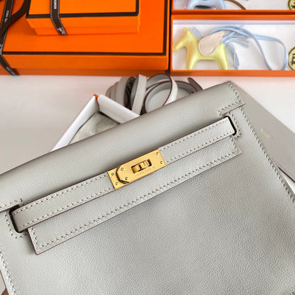 Kelly Danse II 22cm Gris Claro Evercolor Cuero Ghw