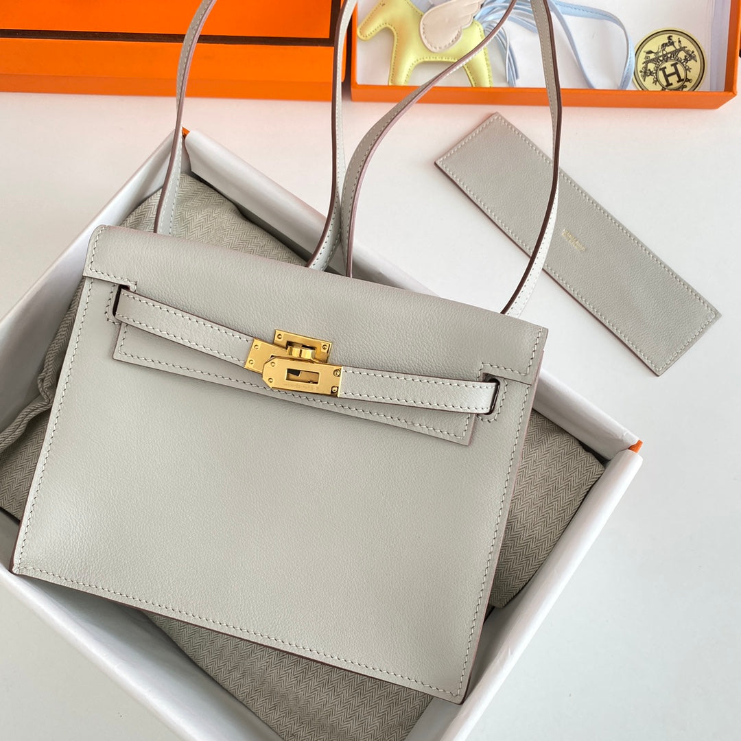 Kelly Danse II 22cm Gris Claro Evercolor Cuero Ghw