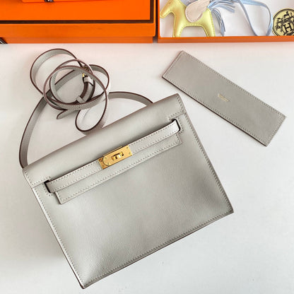 Kelly Danse II 22cm Gris Claro Evercolor Cuero Ghw