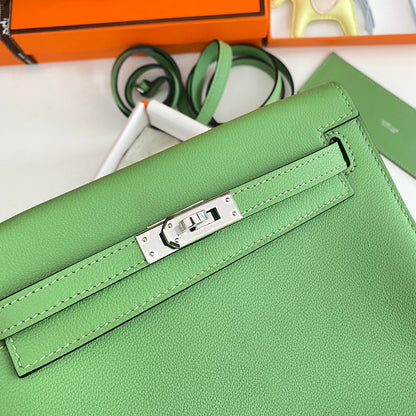 Kelly Danse II 22cm Verde Evercolor Cuero Shw