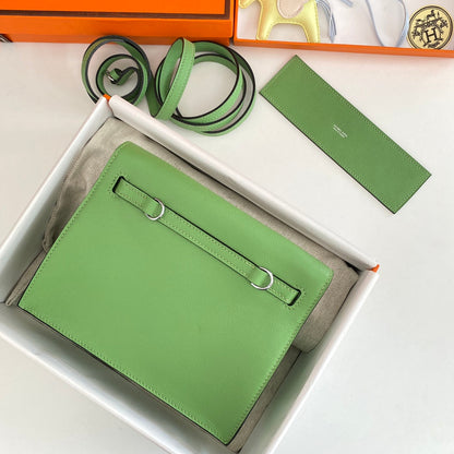 Kelly Danse II 22cm Verde Evercolor Cuero Shw