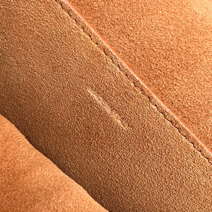 FOLCO CUIR TRIOMPHE 18 EN PIEL DE BECERRO ROJO MARRÓN