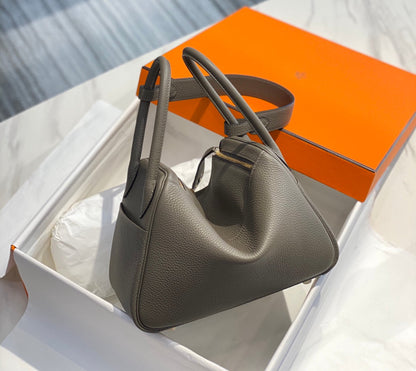BOLSO HM LINDY 30 PIEL TAURILLON CLEMENCE OLIVA