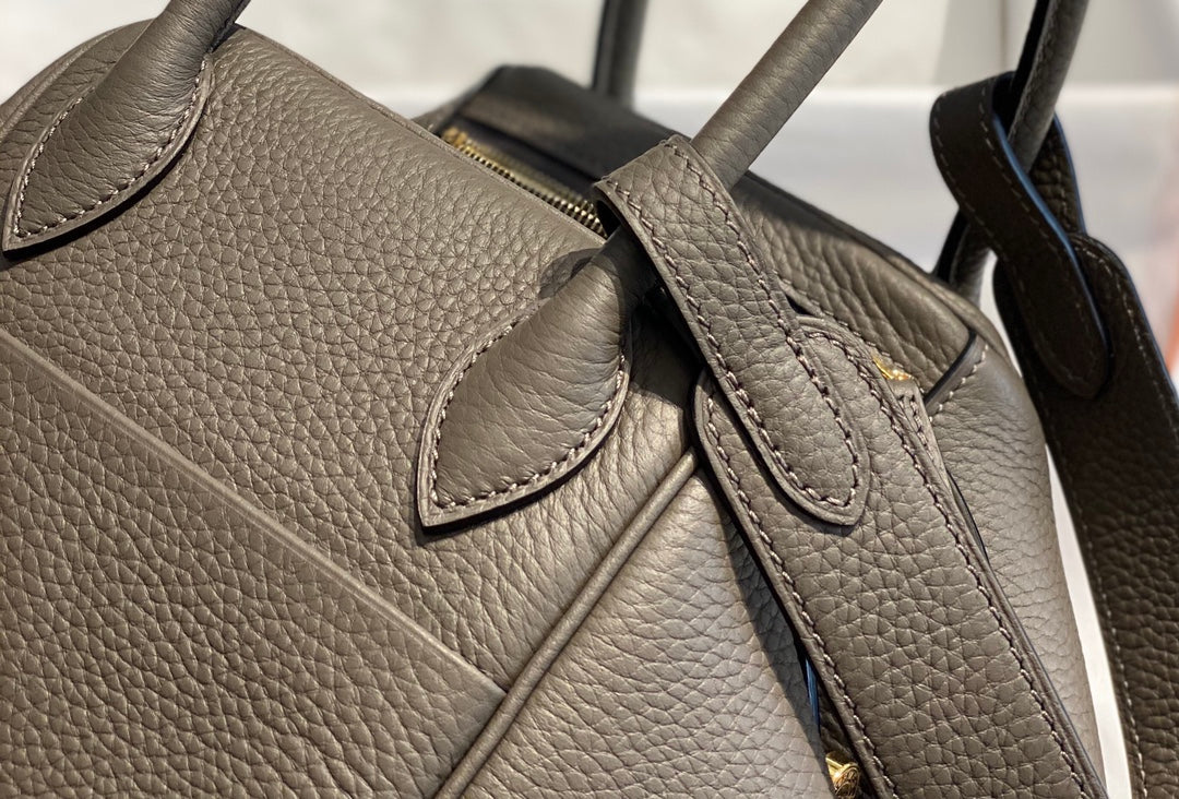 BOLSO HM LINDY 30 PIEL TAURILLON CLEMENCE OLIVA