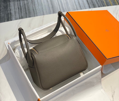 BOLSO HM LINDY 30 PIEL TAURILLON CLEMENCE OLIVA