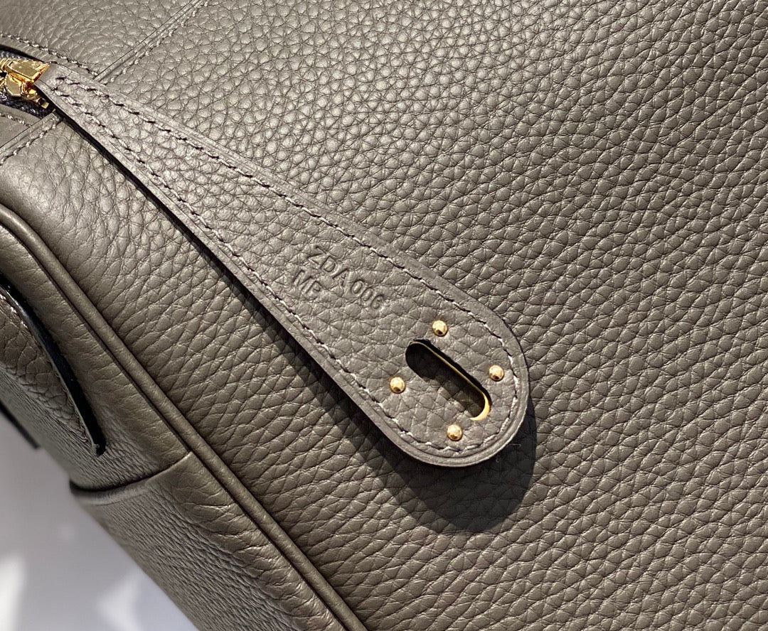 BOLSO HM LINDY 30 PIEL TAURILLON CLEMENCE OLIVA