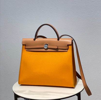 Herbag 31 Toile Lona Amarillo Oscuro Piel de Vaca Dorada