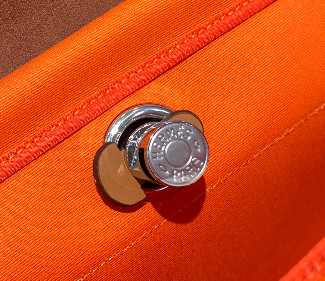 Herbag 31 Toile Lona Naranja Piel de Vaca Dorada