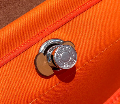 Herbag 31 Toile Lona Naranja Piel de Vaca Dorada