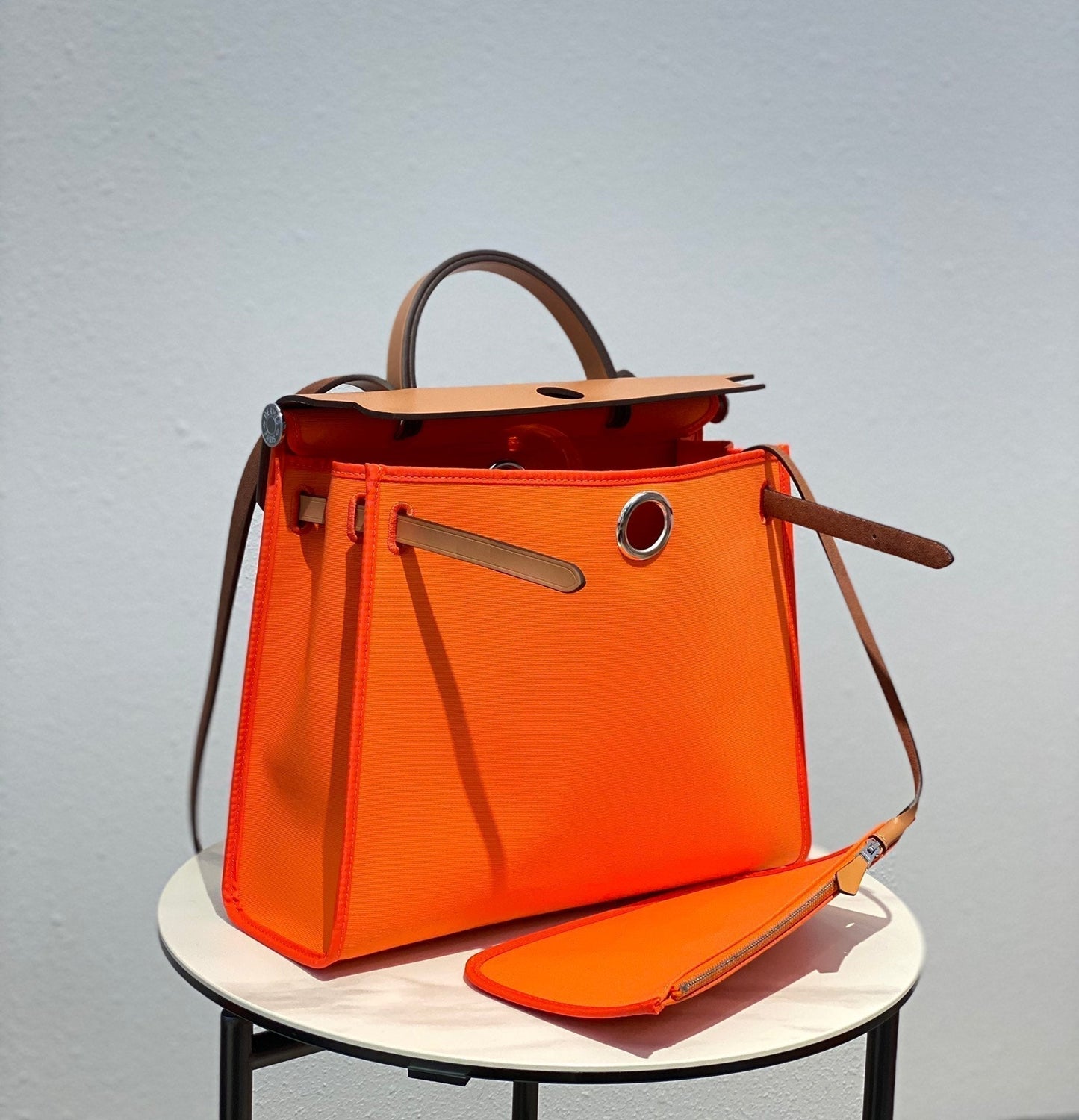 Herbag 31 Toile Lona Naranja Piel de Vaca Dorada