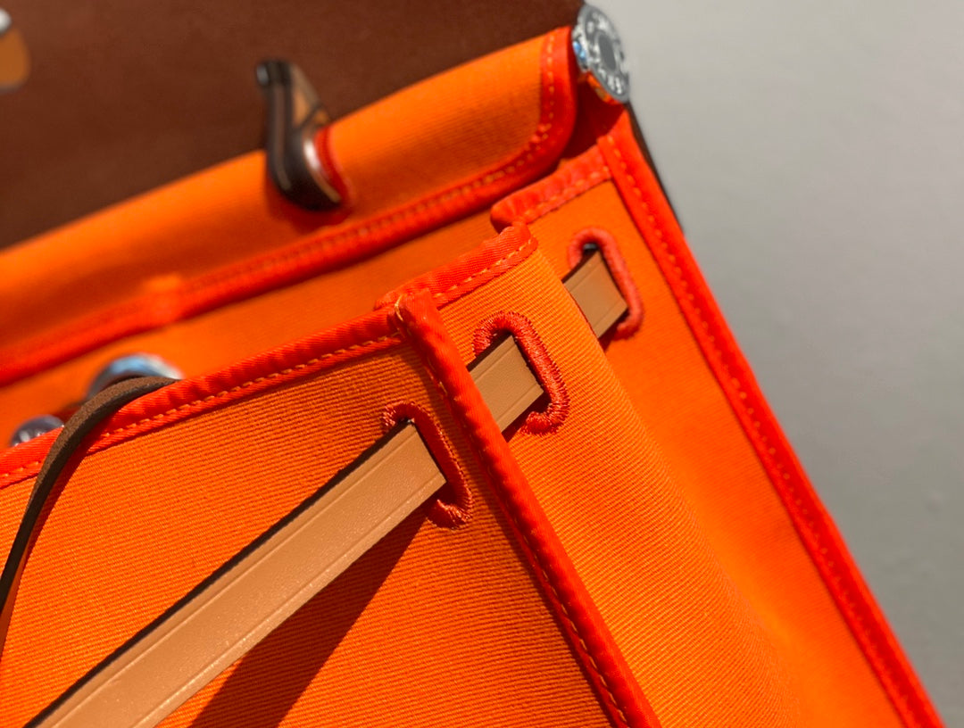 Herbag 31 Toile Lona Naranja Piel de Vaca Dorada