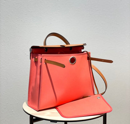 Herbag 31 Toile Lona Rosa Piel de Vaca Dorada