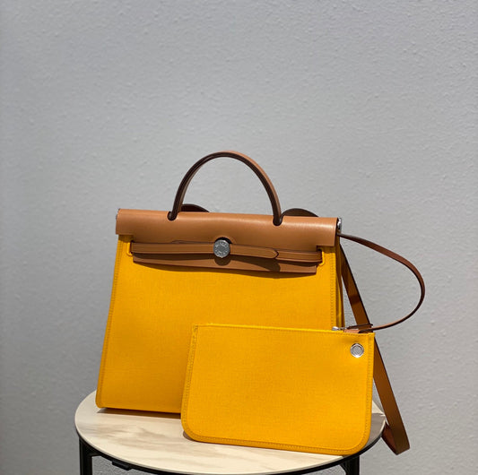 Herbag 31 Toile Lona Amarilla Piel de Vaca Dorada