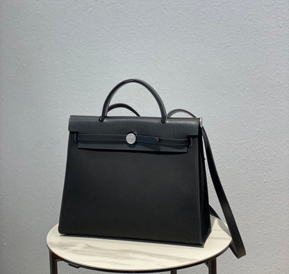 Herbag 31 Toile Lona Negra Piel de Vaca Negra