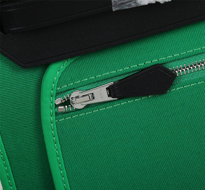 HM HERBAG ZIP 31 LONA VERDE MAR Y NEGRO
