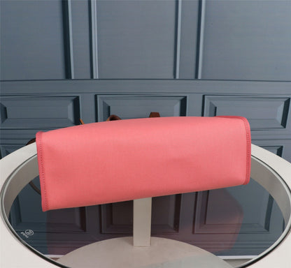 HM HERBAG ZIP 31 LONA CORAL Y COBRE