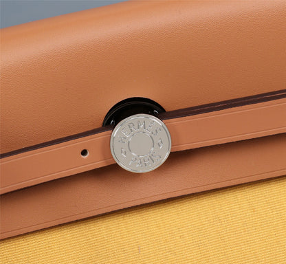 HM HERBAG ZIP 31 LONA DE CÚRCUMA Y COBRE
