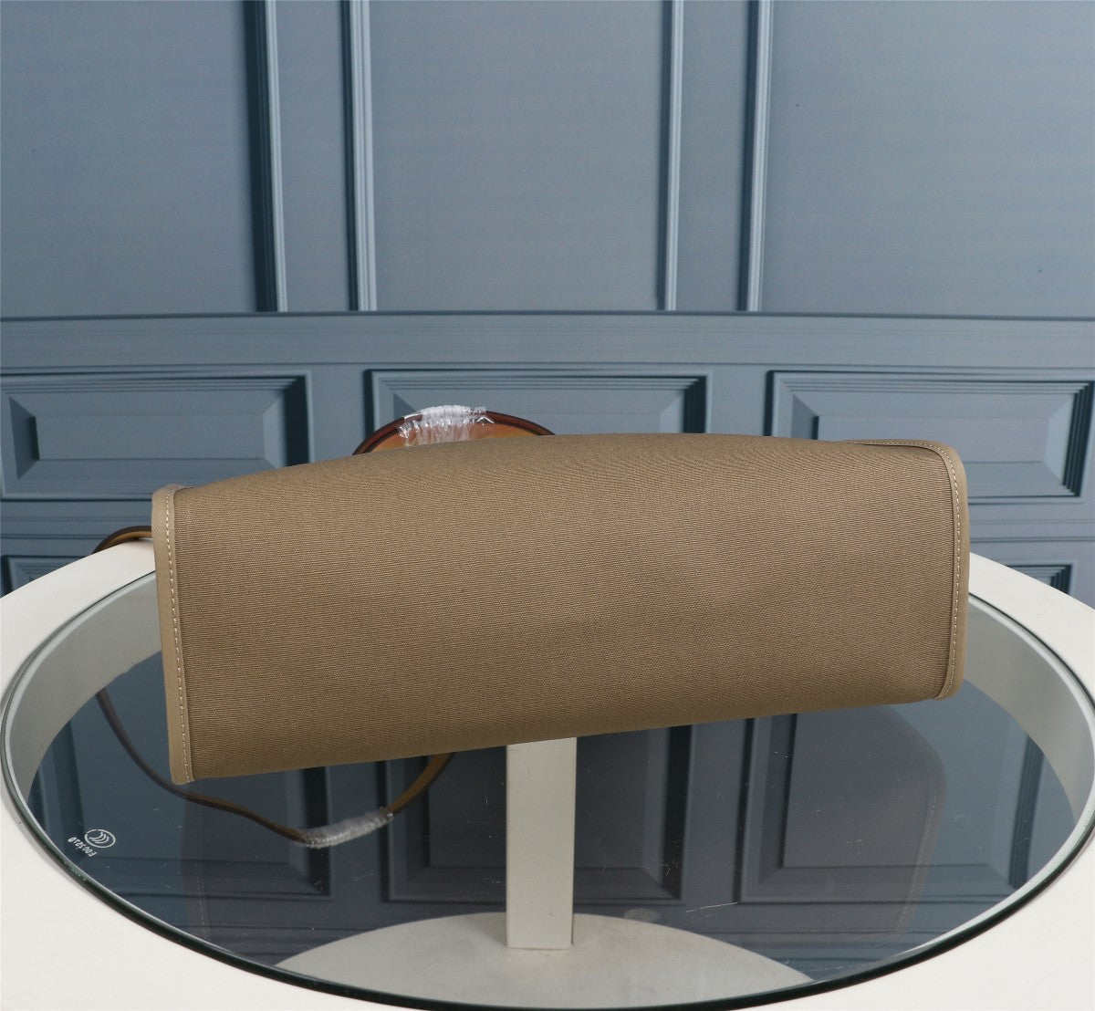 HM HERBAG ZIP 31 LONA OLIVA Y BRONCE