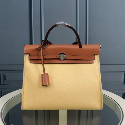 HM HERBAG ZIP 31 LONA DE LINO Y SIDRA