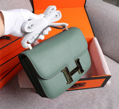 BOLSAS HM CONSTANCE 22 EPSOM VERDE CAZADOR