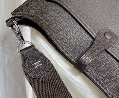 Evelyne 29cm Chocolate Togo Show