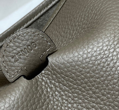 Evelyne 29cm Marrón Oscuro Togo Shw