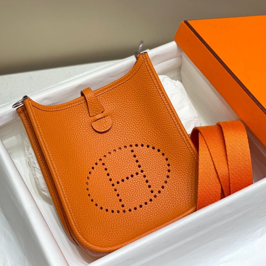 Mini Evelyne 18cm Naranja Caliente Togo Shw