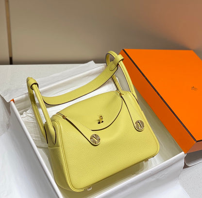 BOLSO HM LINDY 30 LIMÓN TAURILLON CLEMENCE PIEL