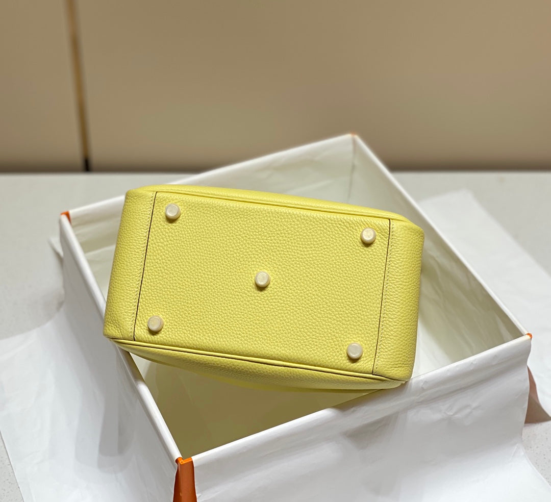 BOLSO HM LINDY 30 LIMÓN TAURILLON CLEMENCE PIEL