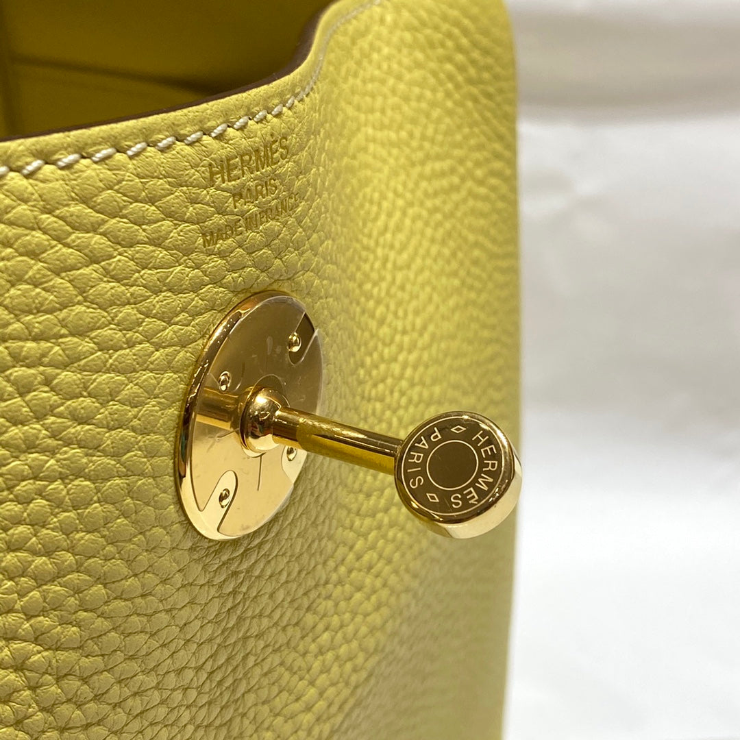 BOLSO HM LINDY 30 LIMÓN TAURILLON CLEMENCE PIEL