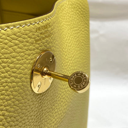 BOLSO HM LINDY 30 LIMÓN TAURILLON CLEMENCE PIEL