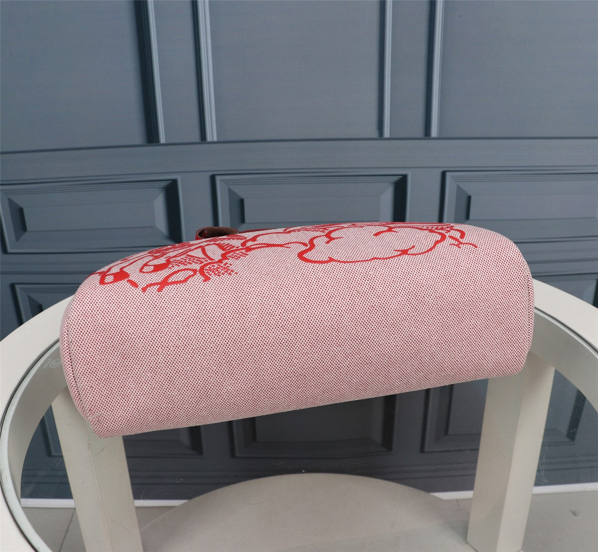 HM HERBAG ZIP 31 LONA CON MOTIVO DE CABALLO ROJO Y BLANCO