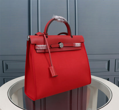 HM HERBAG ZIP 31 LONA ROJA