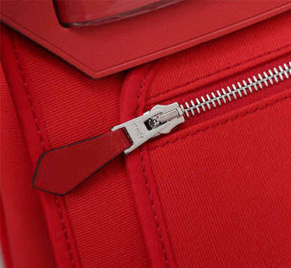 HM HERBAG ZIP 31 LONA ROJA