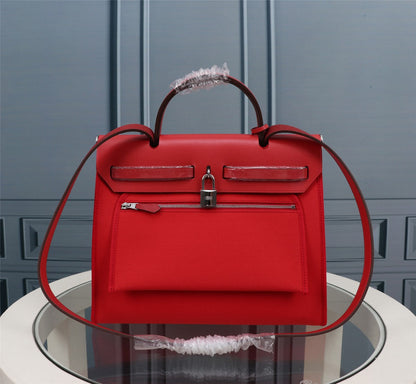 HM HERBAG ZIP 31 LONA ROJA