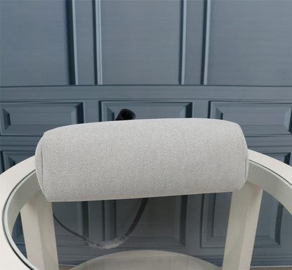 HM HERBAG ZIP 31 LONA BLANCA Y NEGRA