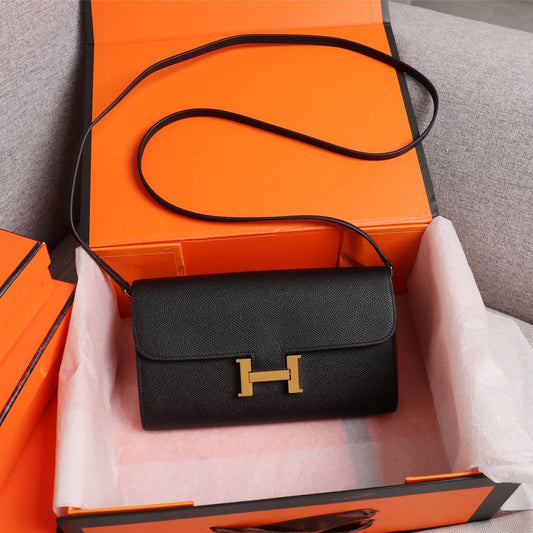 BOLSAS HM CONSTANCE DAKANG 20.5 NEGRO EPSOM