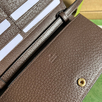 BOLSO MINI 19 OPHIDIA DE PIEL DE BECERRO MARRÓN Y LONA BEIGE