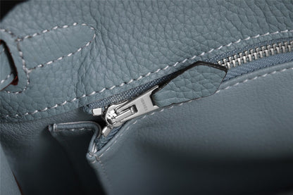 HM KELLY BAG 25 TEMPERED GRAY TOGO SILVER HARDWARE