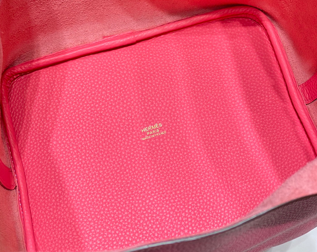 cerradura picotin 22 rosa fuerte togo ghw