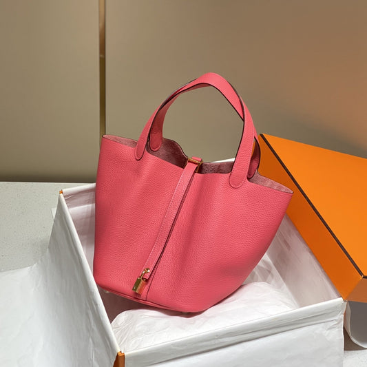 cerradura picotin 22 rosa fuerte togo ghw