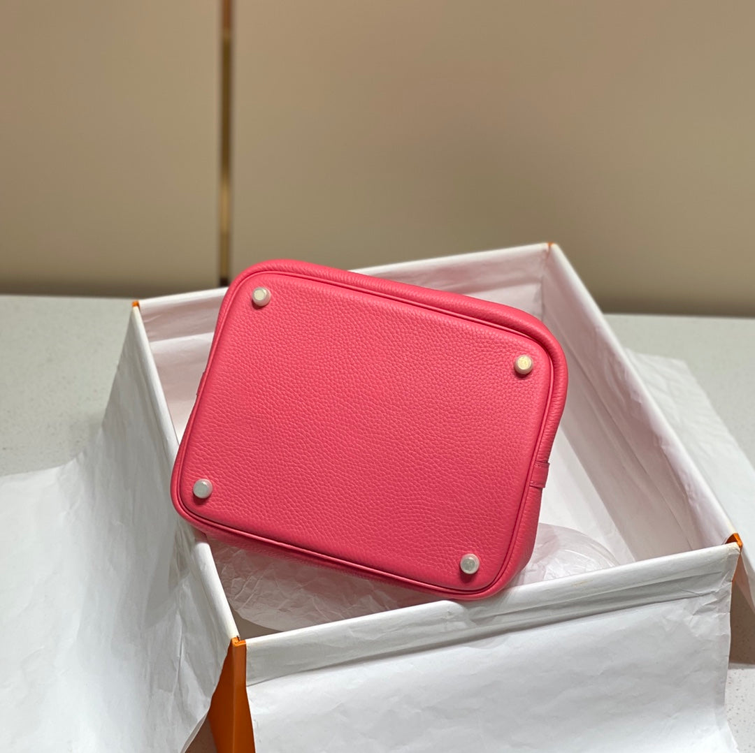 cerradura picotin 22 rosa fuerte togo ghw