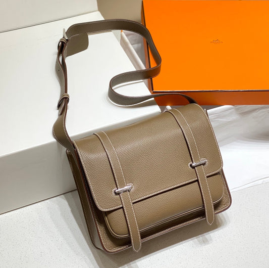 HM STEVEN 34 CAMEL TOGO CUERO