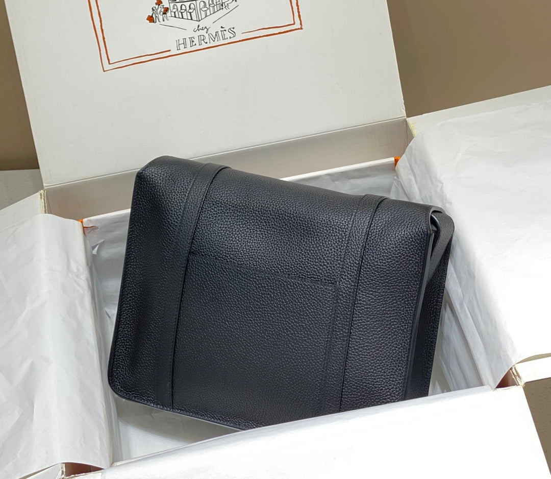 HM STEVEN 30 CUERO TOGO NEGRO