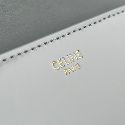 TRIOMPHE 20 BLUE PASTEL CALFSKIN